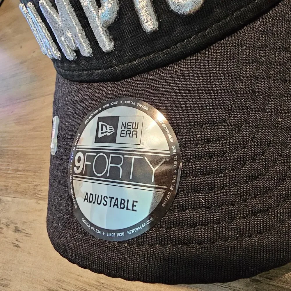 Los Angeles Rams Superbowl LVI Snapback Hat Cap NFL On Field Black New Era